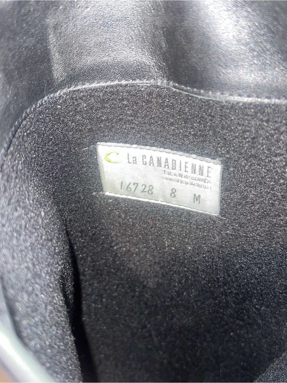 La CANADIENNE Black Patent Over-the-Knee Boots - Picture 4 of 5